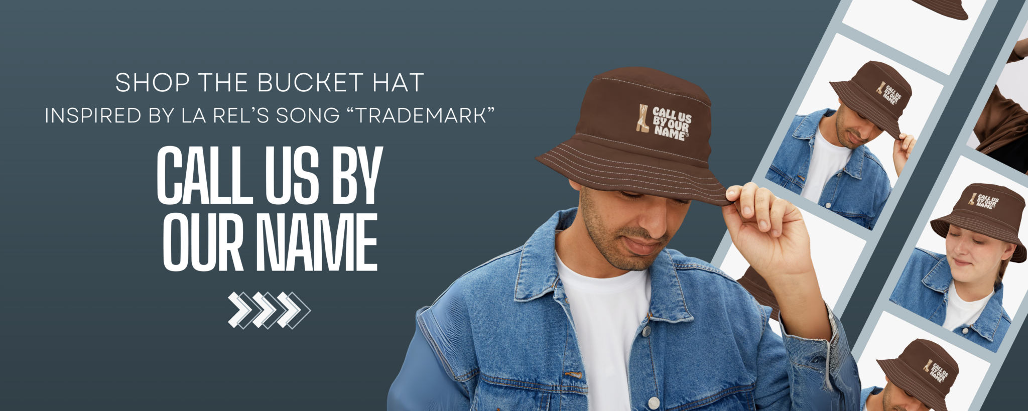 Merch Site Banner Bucket Hat